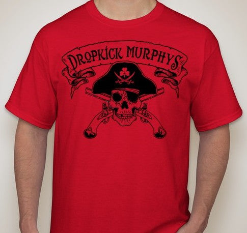 Dropkick Murphys Pirate T-shirt | Blasted Rat Online now