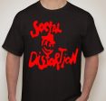 Social Distortion Logo T-shirt | Blasted Rat For Sale