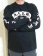 ACAB Long Sleeve T-shirt With Sleeve Logos | Blasted Rat For Sale