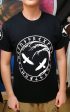 Viking Birds Yggdrasil Tree Of Life Eagle Flying Crow Sleeve Logos T-shirt | Blasted Rat Online now