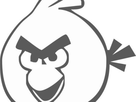 Angry Birds Red | Die Cut Vinyl Sticker Decal | Blasted Rat Supply