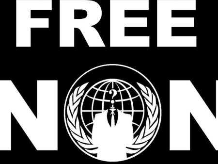 FreeAnons Fundraiser | Die Cut Vinyl Sticker Decal Online