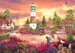 Lighthouse Garden - Full Drill Diamond Painting - Specially ordered for you. Delivery is approximately 4 - 6 weeks. on Sale