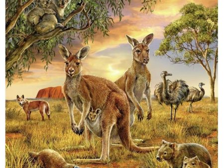 Aussie Wildlife - Full Drill Diamond Painting - Specially ordered for you. Delivery is approximately 4 - 6 weeks. Discount