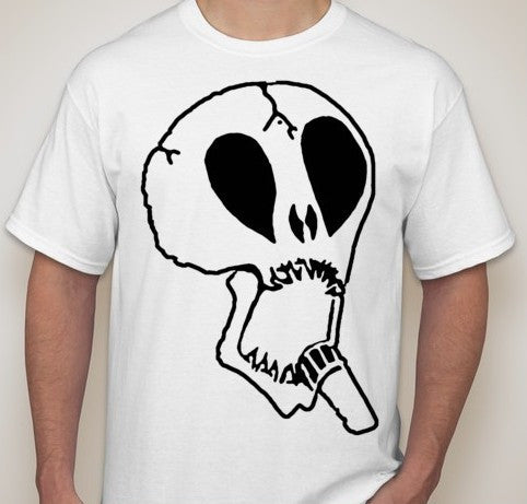 Subhumans Singing Skull T-shirt | Blasted Rat For Discount