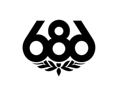 686 Skateboard Logo - Die Cut Vinyl Sticker Decal Online now