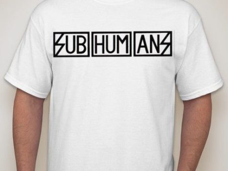 Subhumans T-shirt | Blasted Rat Discount