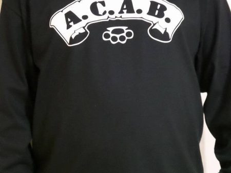 ACAB Long Sleeve T-shirt | Blasted Rat For Discount