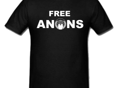 FreeAnons Fundraiser | Anonymous T-shirt | 100% of the Purchase Price Is Donated! | Blasted Rat Online Hot Sale