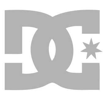 DC Shoes Logo | Die Cut Vinyl Sticker Decal | Blasted Rat Hot on Sale