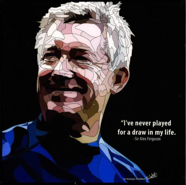 Alex Ferguson: I ve Never Played Pop Art (10 X10 ) Discount