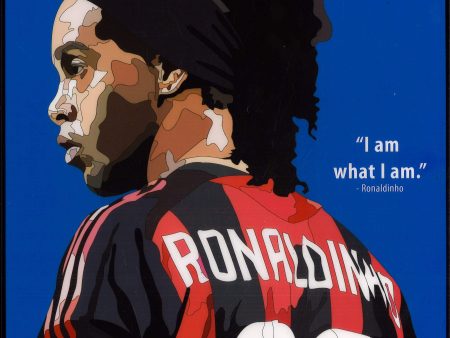 Ronaldinho Pop Art (10 X10 ) Online now