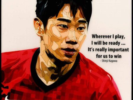 Shinji Kagawa Pop Art (10 X10 ) Online Hot Sale