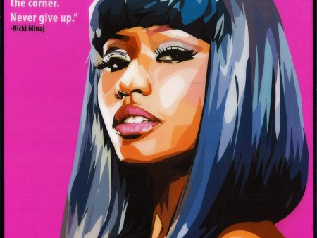 Nicki Minaj Pop Art (10 X10 ) on Sale