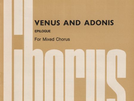 Venus and Adonis - Epilogue on Sale