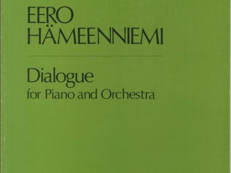 Dialogue for piano and orchestra - Score Online now