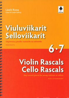 Violin   Cello Rascals 6-7 - Piano accompaniment Online Hot Sale