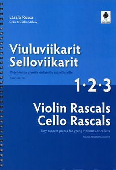 Violin   Cello Rascals 1-2-3 - Piano accompaniment For Sale